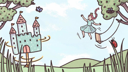 Borítókép: Havibaj és vérzés helyett hercegnő a palotában: egy mesés felvilágosító program, hogy pozitív legyen az első menstruáció