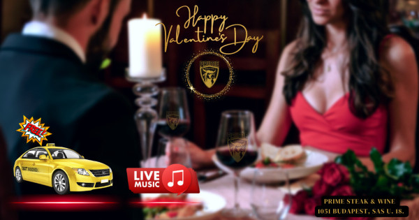 Borítókép: Valentin napi vacsora a Prime Steak & Wine-ban