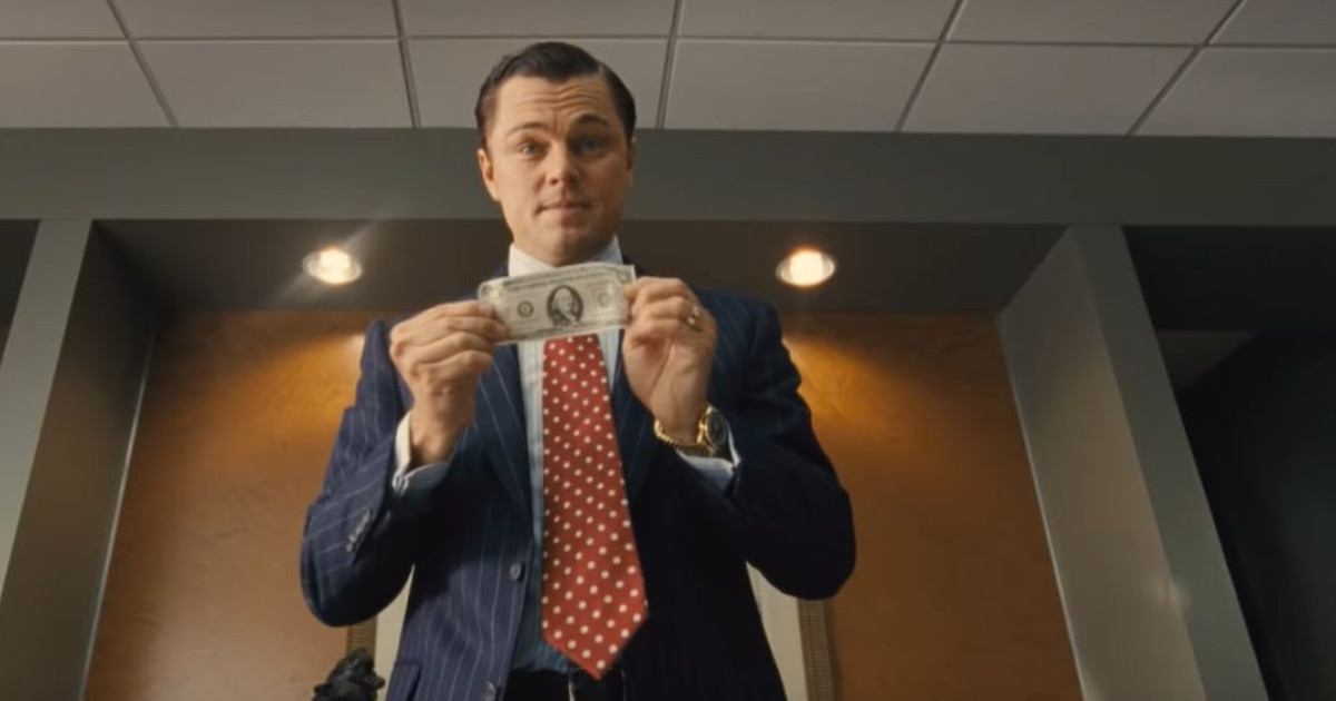 DiCaprio pénzzel