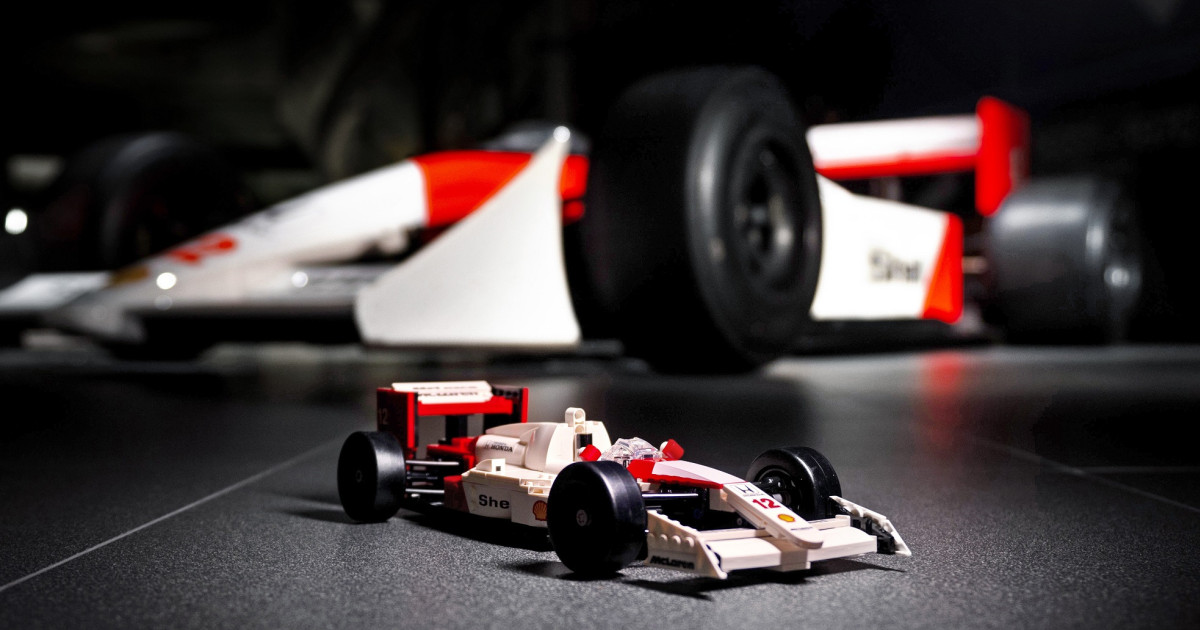 McLaren MP4/4 Lego