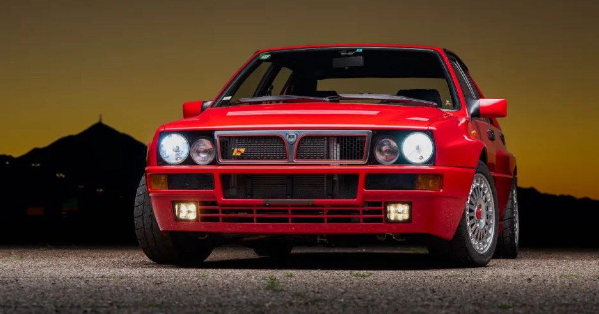 Lancia Delta HF Integrale elölről