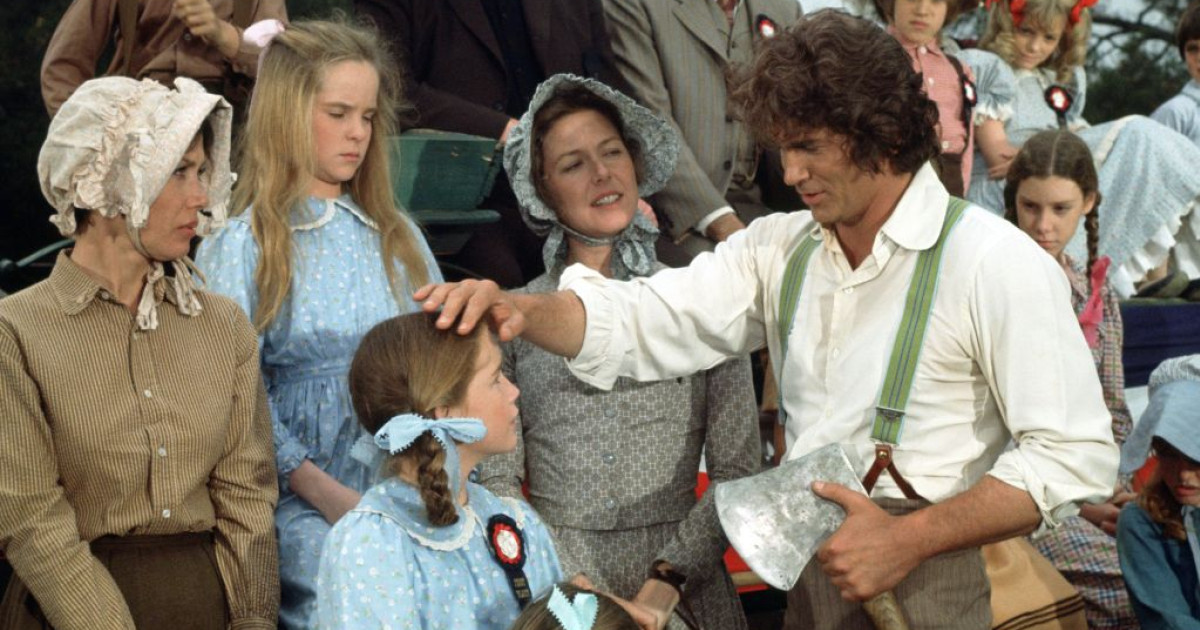 Michael Landon és sorozatbeli családja