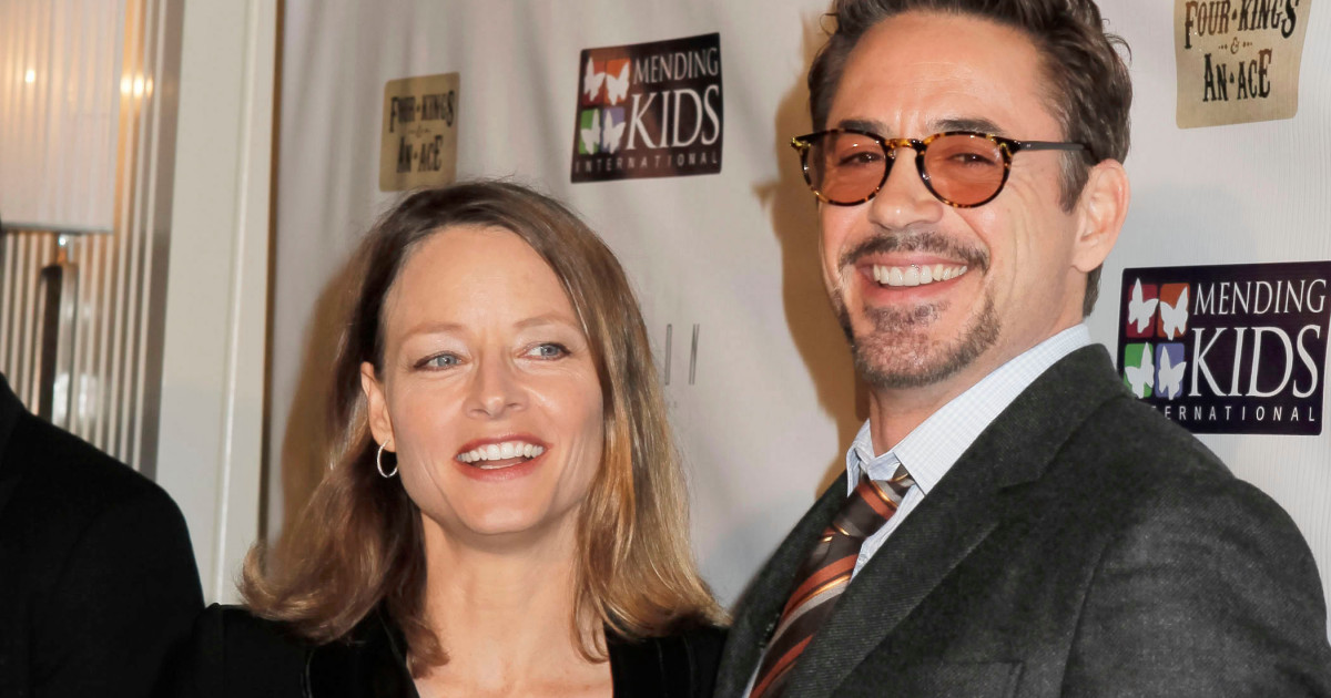 Jodie Foster és Robert Downey Jr.