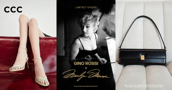 Borítókép: Hollywood fénykorát idézi a CCC legújabb kapszulakollekciója  - a főszerepben Marilyn Monroe és Gino Rossi