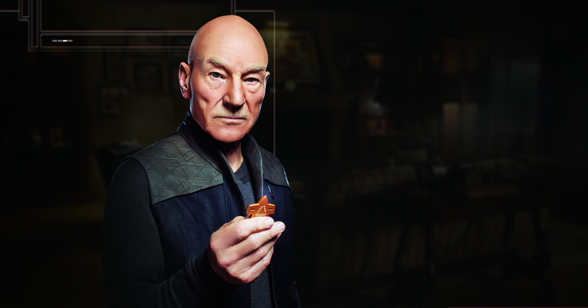 Patrick Stewart Star Trek-jelmeze komoly problémákat okozott a színésznek