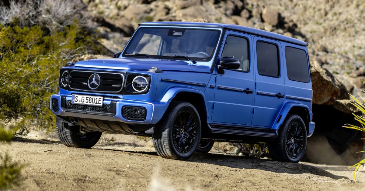 Mercedes-Benz G 580 EQ Technológiával