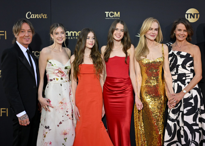 Keith Urban, Sunday Rose Kidman-Urban, Faith Margaret Kidman-Urban, Sybella Hawley, Nicole Kidman és Antonia Kidman