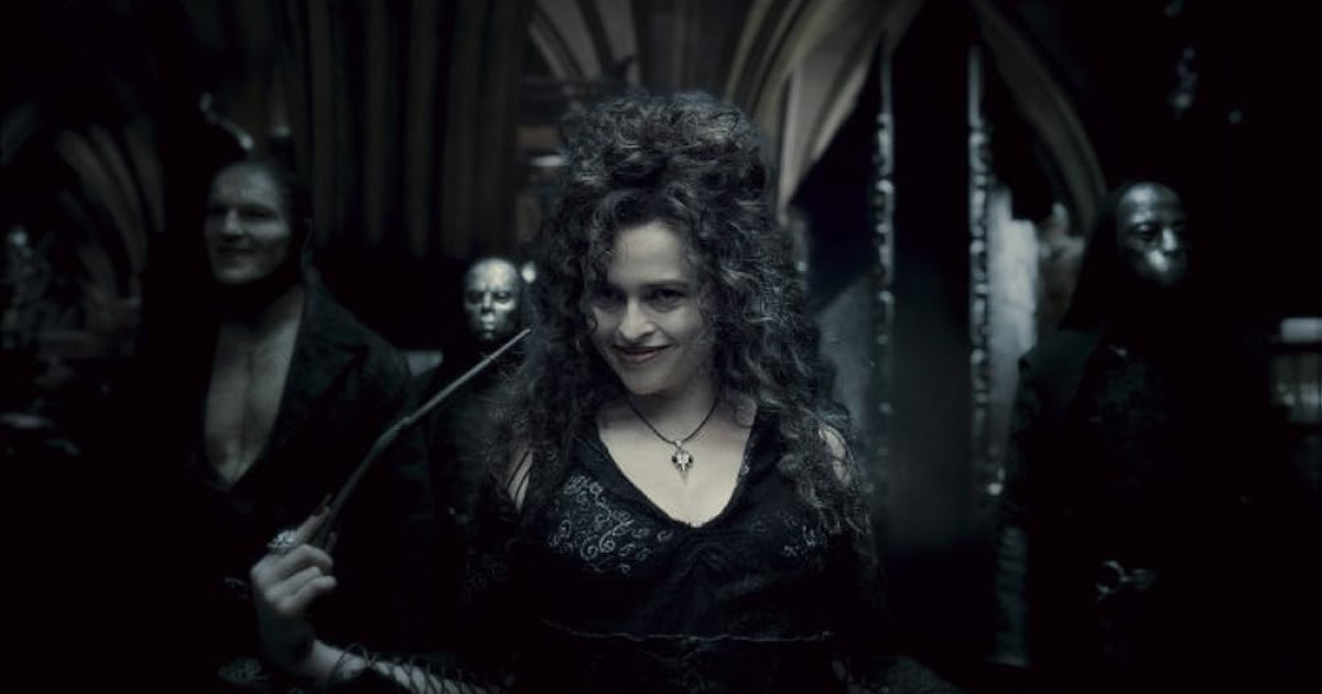 Helena Bonham Carter mint Bellatrix