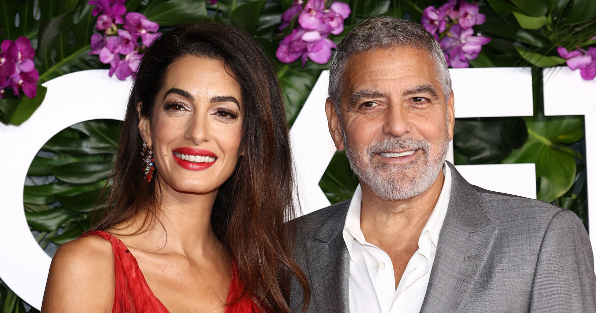 George és Amal Clooney