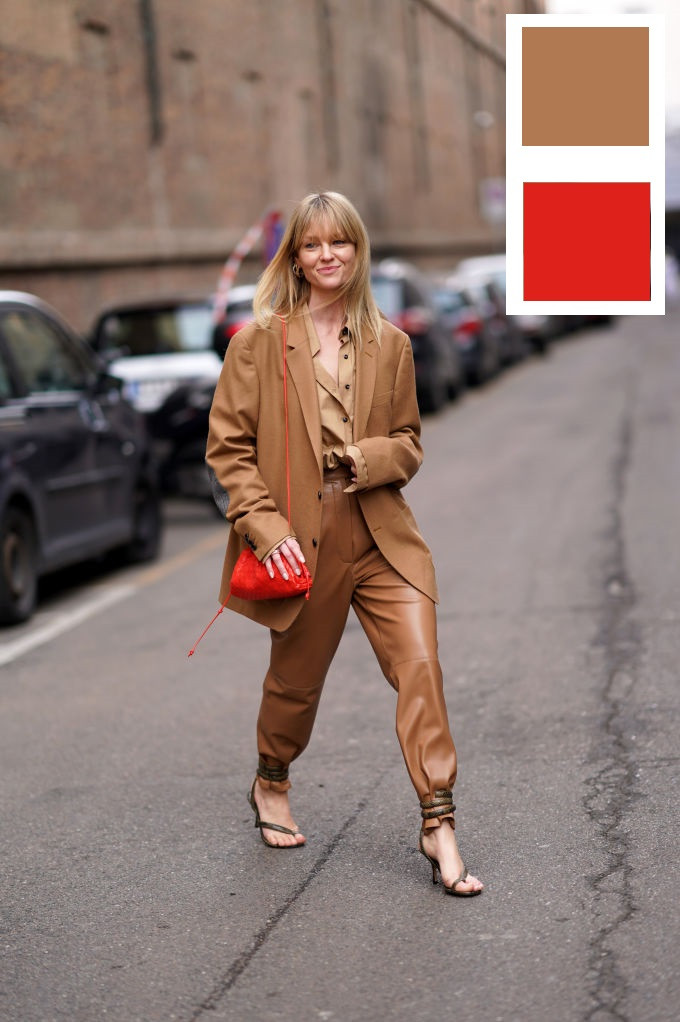 2024 ősz, 2024 őszi divat, színkombináció