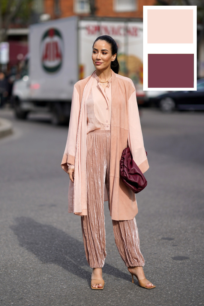 2024 ősz, 2024 őszi divat, színkombináció