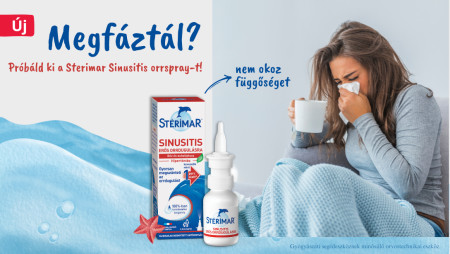 Borítókép: Sterimar Sinusitis - Erős Orrdugulásra
