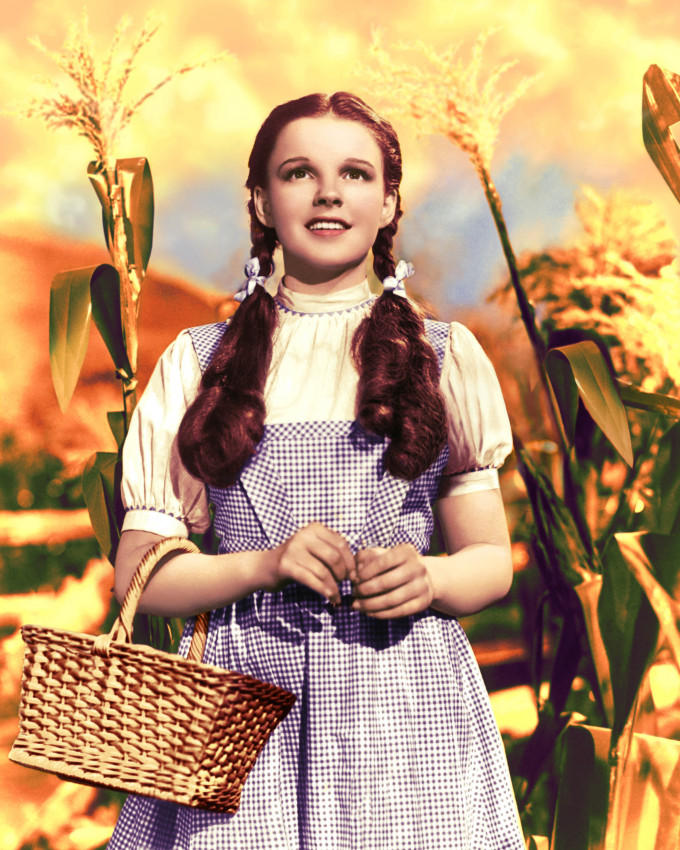 A Dorothy-t alakító Judy Garland számára traumatikus élmény volt az Óz, a csodák csodája forgatása.