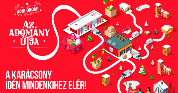 Borítókép: Adni Öröm! – nehéz sorsú embereknek gyűjtenek tartós élelmiszereket a SPAR-üzletekben
