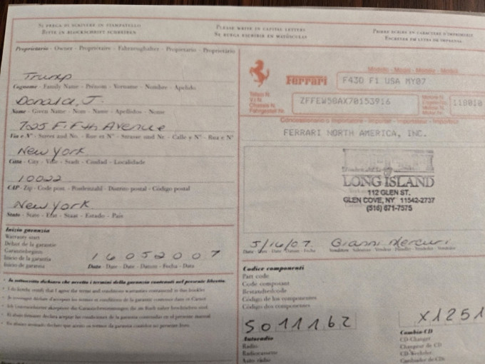 Dokumentum az autóhoz