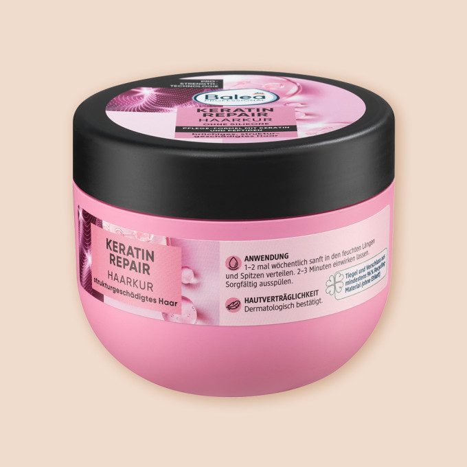 Balea PROFESSIONAL Hajkúra károsodott és töredezett hajra Keratin Repair, keratinnal és peptidekkel, 300 mlKattints a képre és szerezd be!