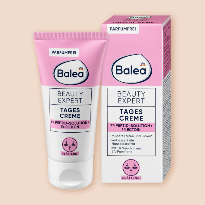 Balea Nappali arckrém Beauty Expert, 3% peptidoldattal és 1% ectoinnal, 50 mlKattints a képre és szerezd be!