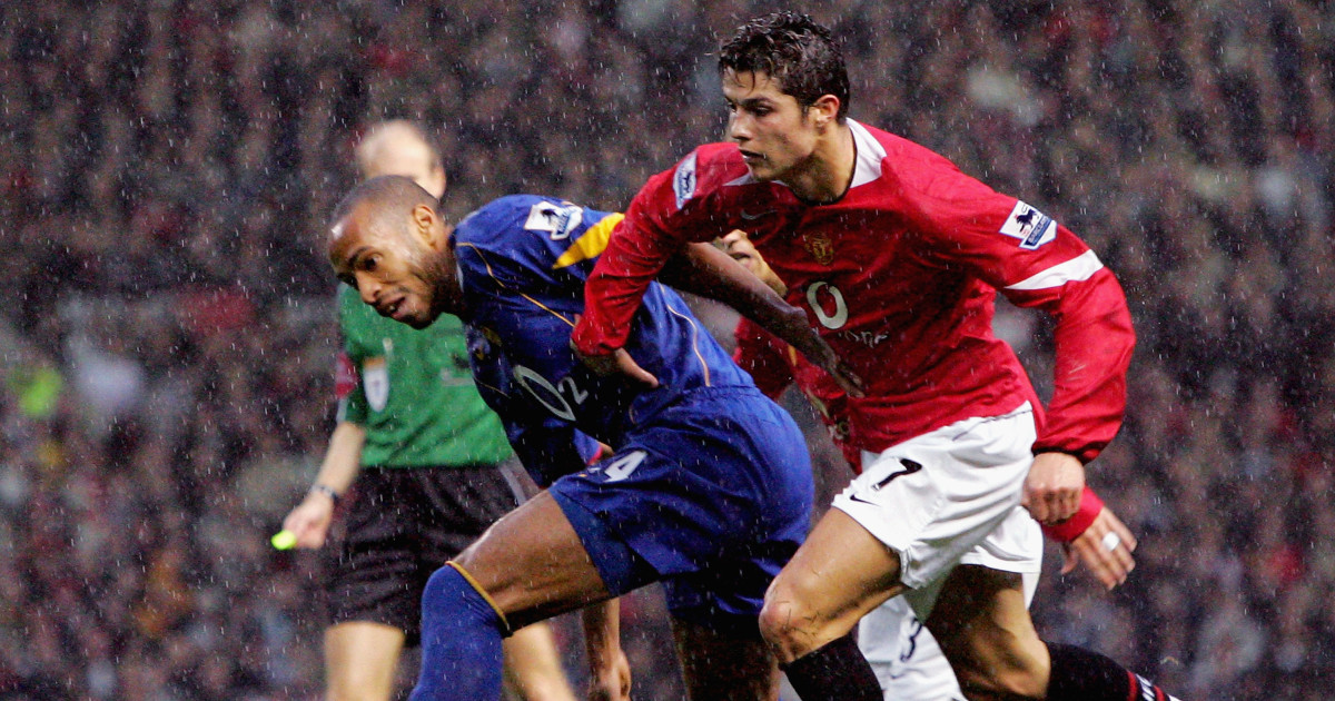 Cristiano Ronaldo és Thierry Henry