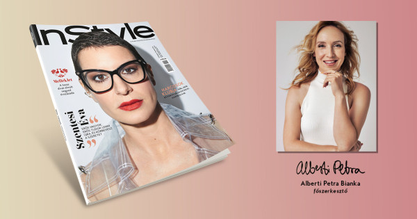 Borítókép: Megjelent az InStyle tavaszi lapszáma, címlapon Szentesi Éva írónő, rákedukációs aktivista
