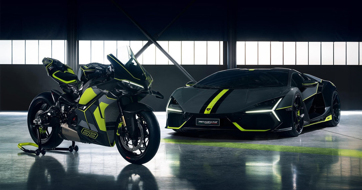 Ducati Panigale V4 Lamborghini