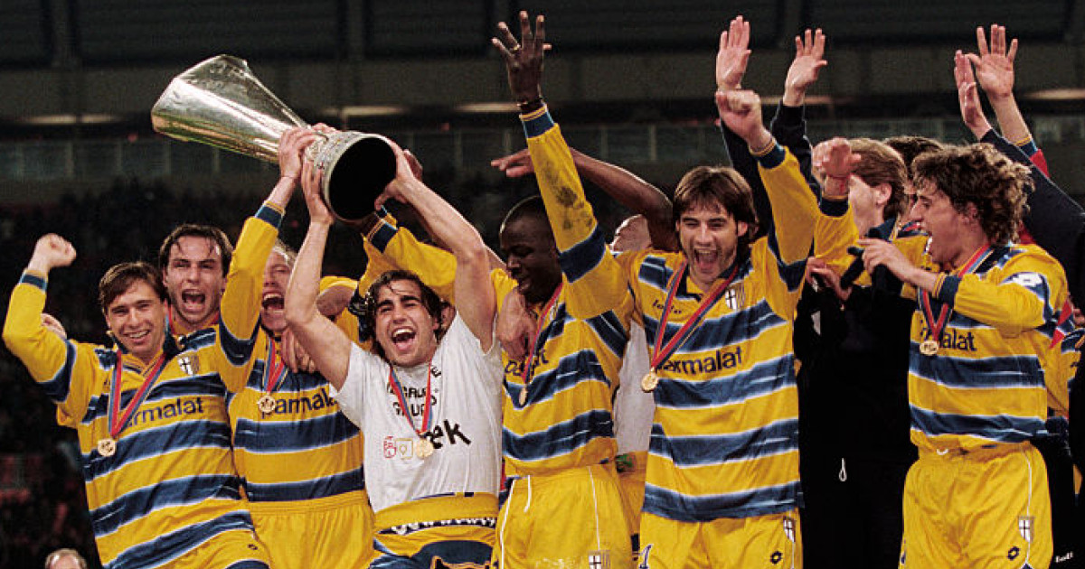 Az UEFA-kupa-győztes Parma