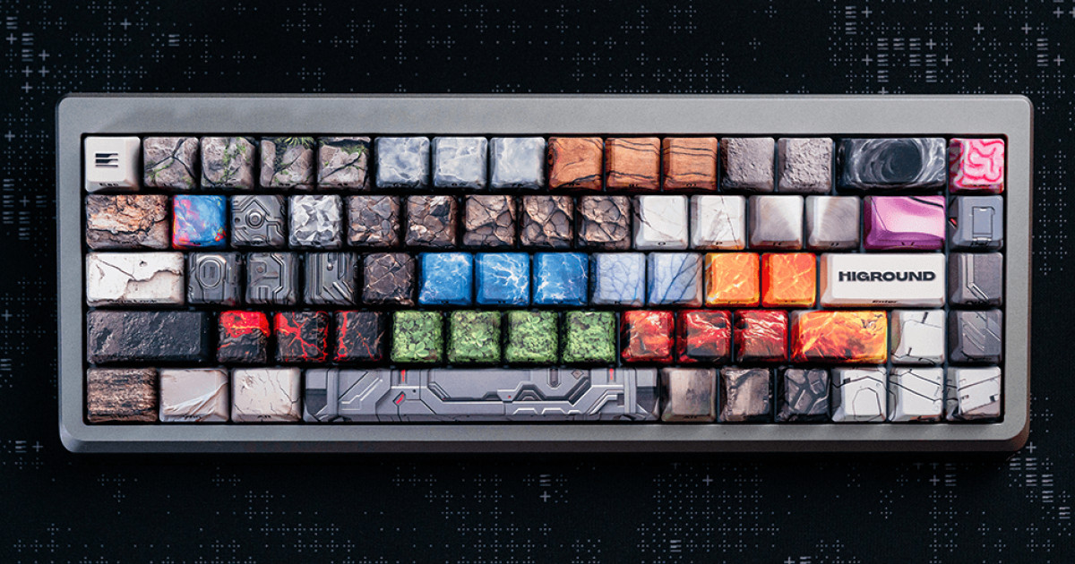 EDGLRD x Higround Chaos billentyűzet