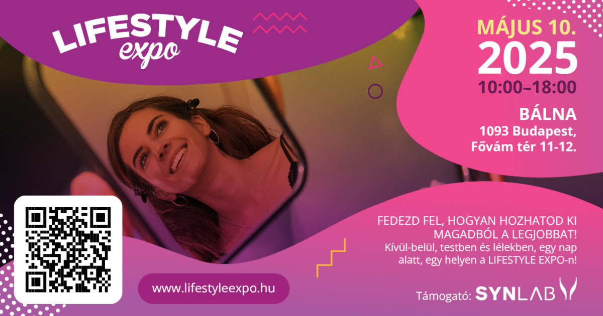 Borítókép: Lifestyle Expo - Úgy szeretem magam, ahogy vagyok!
