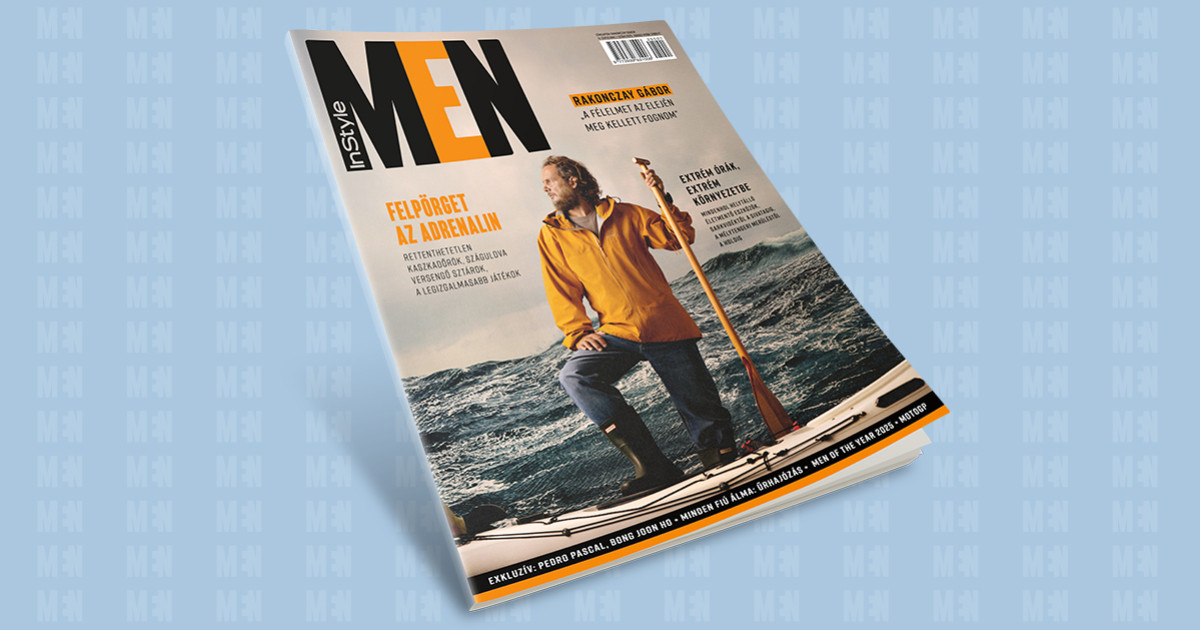 Felpörget az adrenalin - megjelent az InStyle Men tavaszi-nyári száma