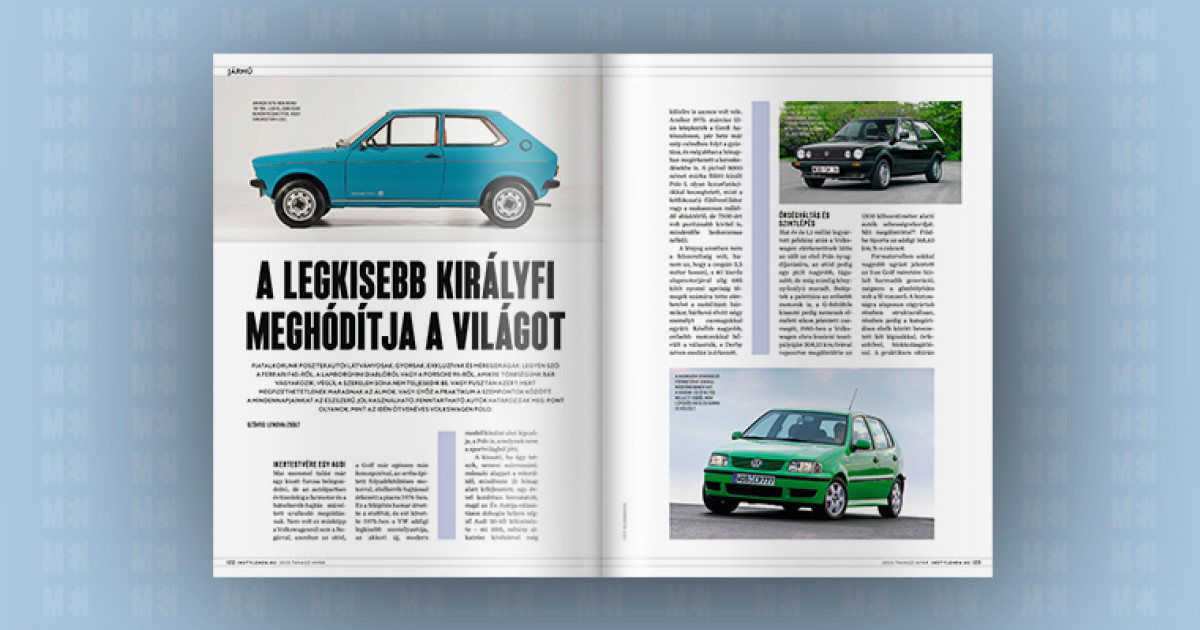 Sikersztori: 50 éves a Volkswagen Polo