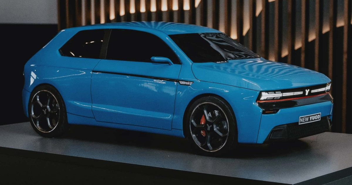 Új Yugo méretarányos modell