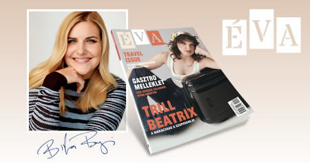Borítókép: Itt a nyári ÉVA magazin utazás tematikával, gasztró melléklettel, a címlapon Trill Beatrixszel!