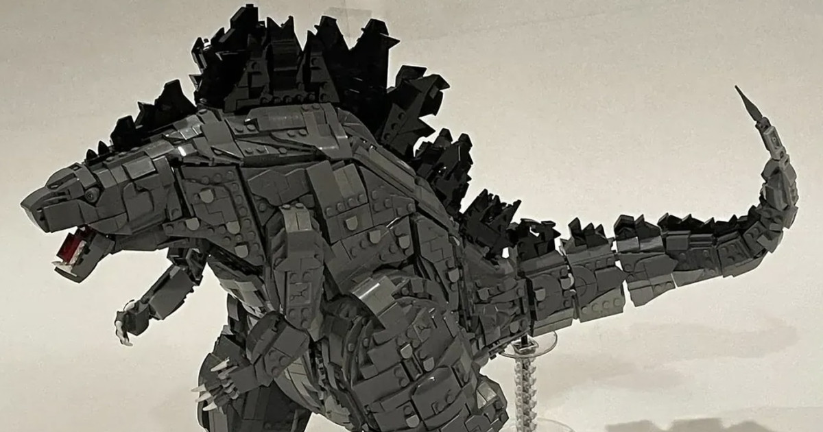 Egy rajongó megtervezte, a Lego megvalósítja Godzillát