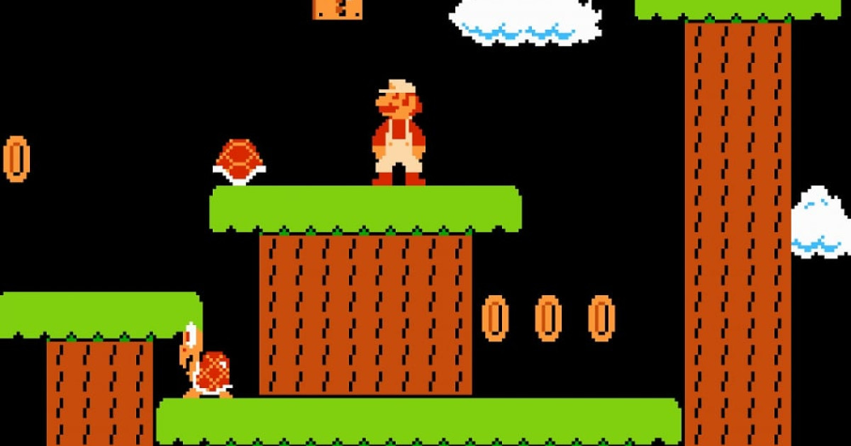 Képkocka a Super Marióból