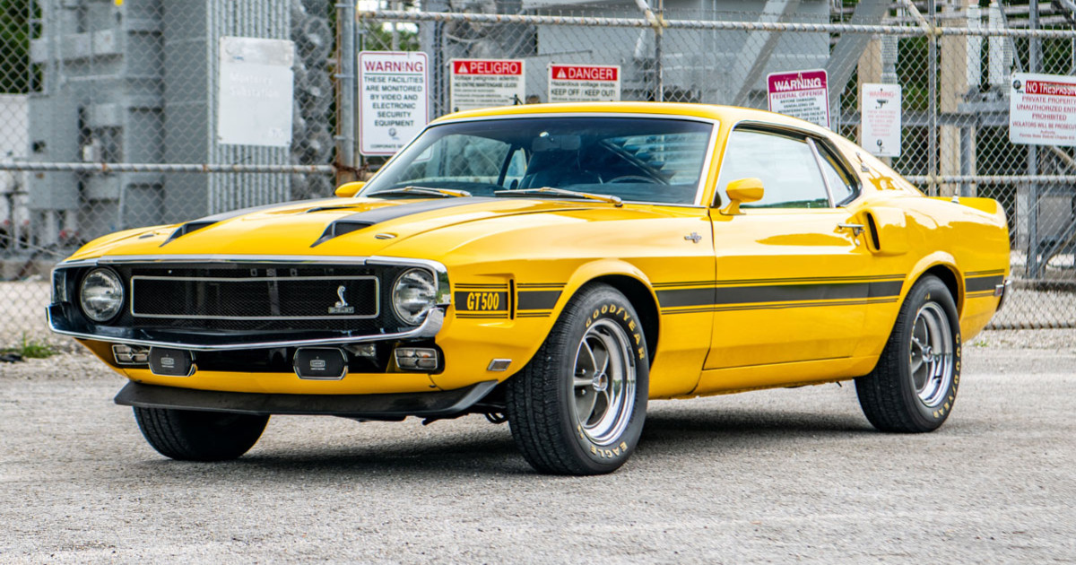 Eredeti állapotban megőrzött Shelby Mustang GT500