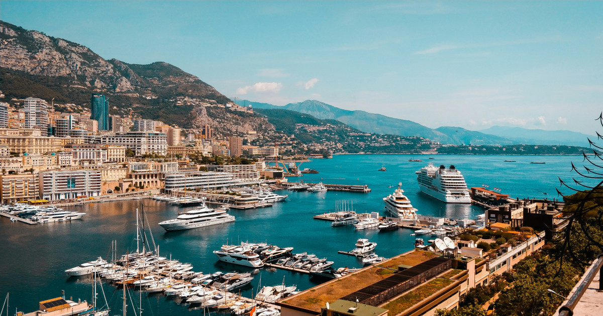 Monaco látképe