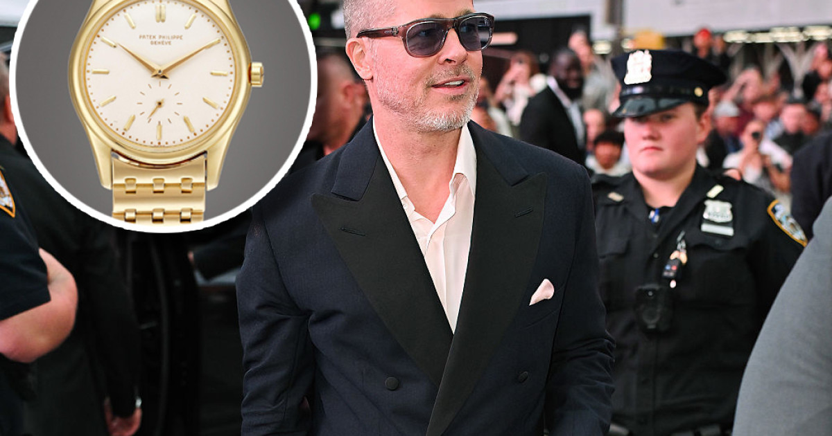 Brad Pitt és a Patek Philippe