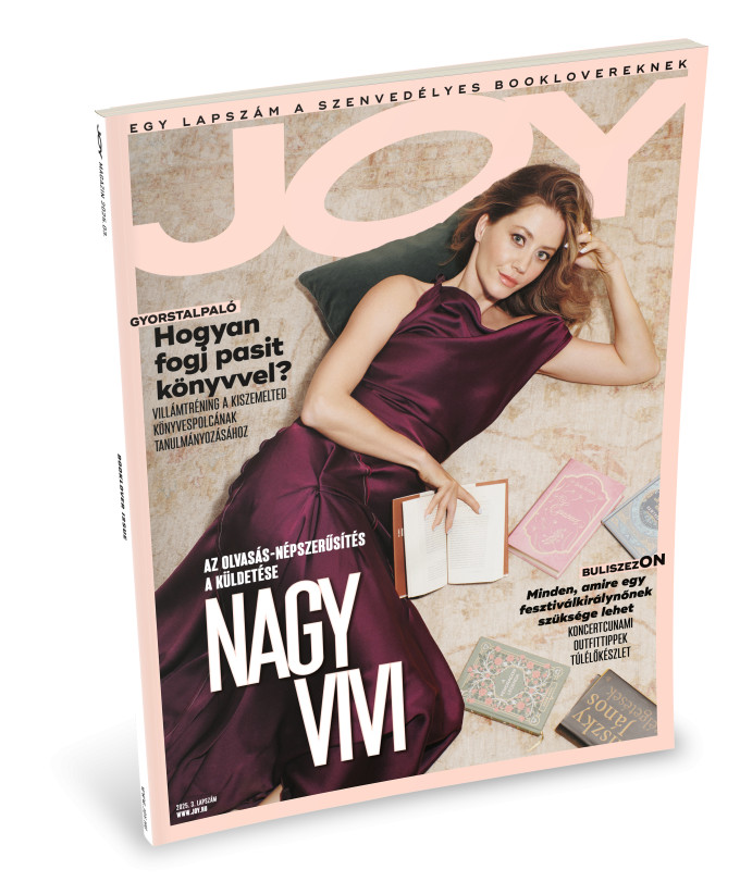 Ez a lapszám minden könyvmoly álma – itt a JOY BookLover Issue, címlapon Nagy Vivivel!