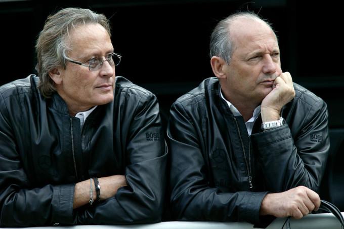 Mansour Ojjeh Ron Dennis társaságában