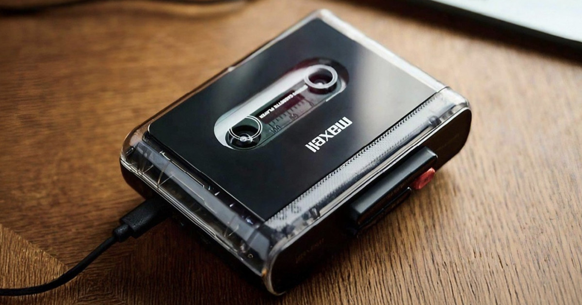 Maxell MXCP–P100 hordozható kazettás lejátszó