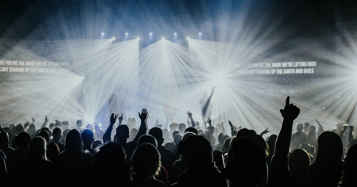 Koncert stockfotó