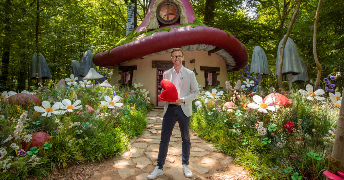 Hupikék törpikék gombaház Airbnb