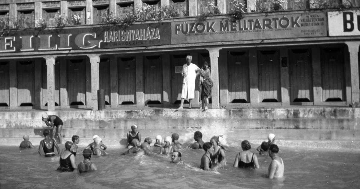 Borítókép: Így strandoltak 100 évvel ezelőtt: retró fotók a régi idők nyarairól