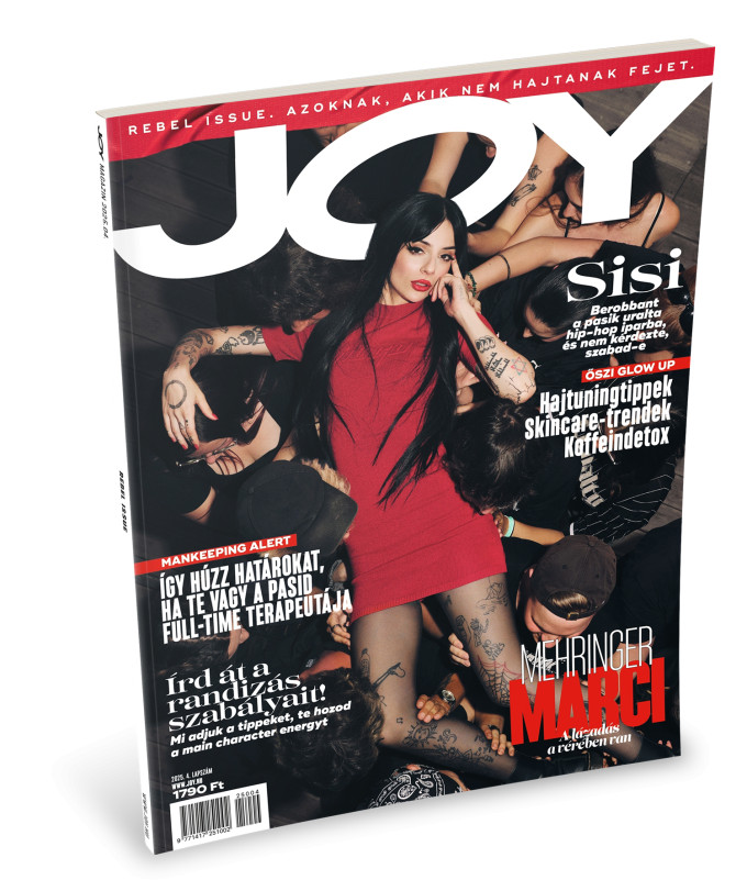 Megjelent a JOY REBEL Issue Sisivel a címlapon!
