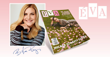 Borítókép: Itt az őszi ÉVA magazin, a címlapon Molnár-Szilágyi Szilvia!
