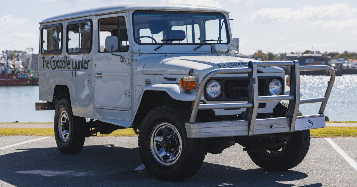 Steve Irwin egykori Toyota Land Cruisere