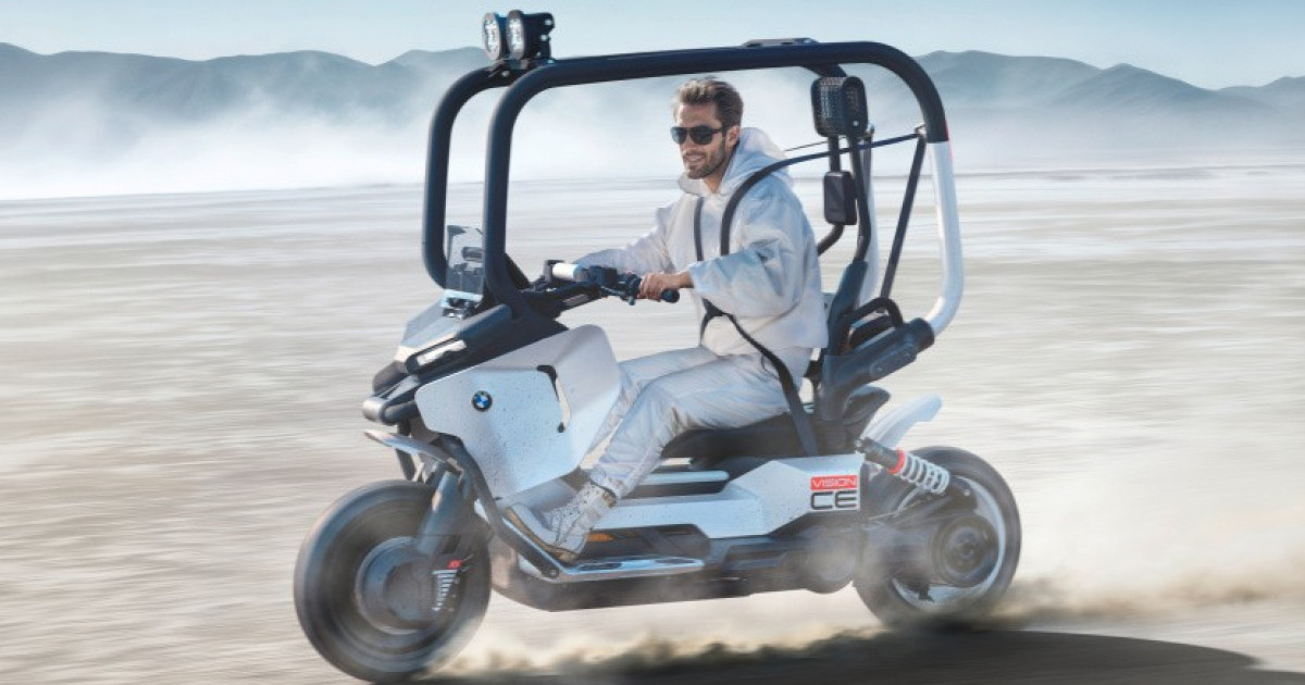 BMW Vision CE elektromos robogó