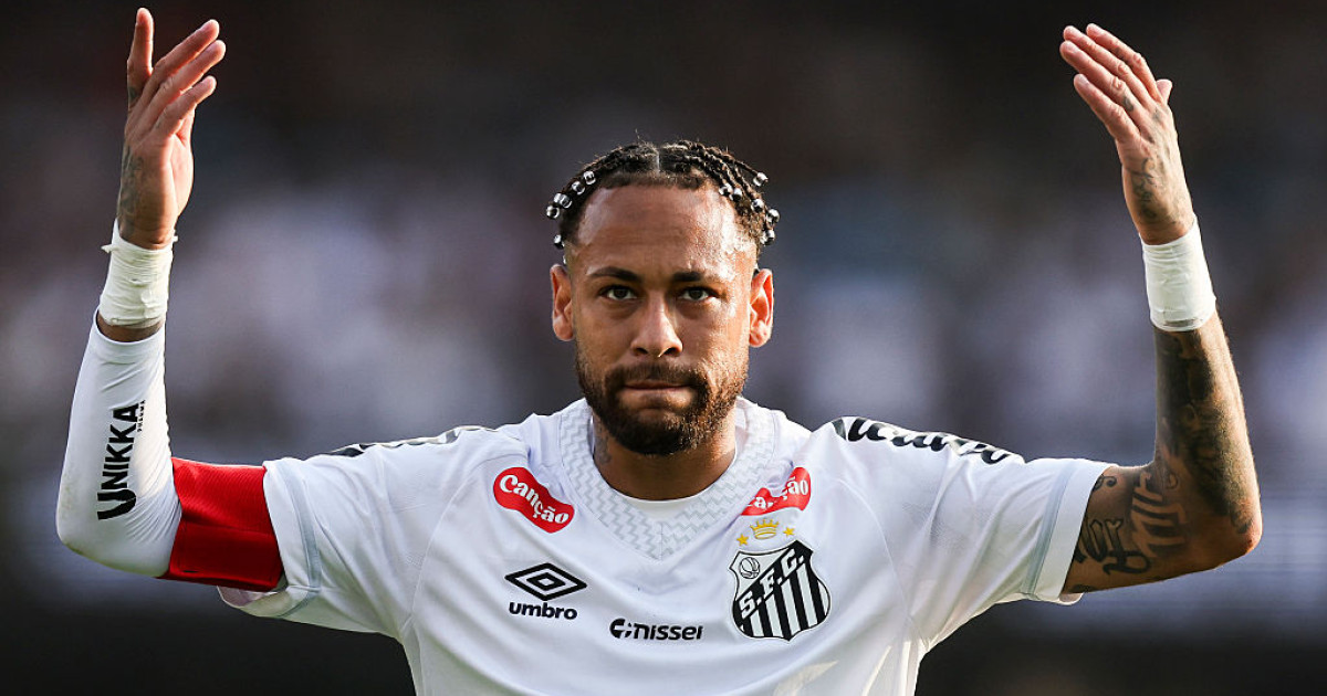 Neymar a Santos mezében