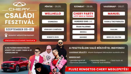 Borítókép: Háromnapos Családi fesztivál vár a Műegyetem Rakparton