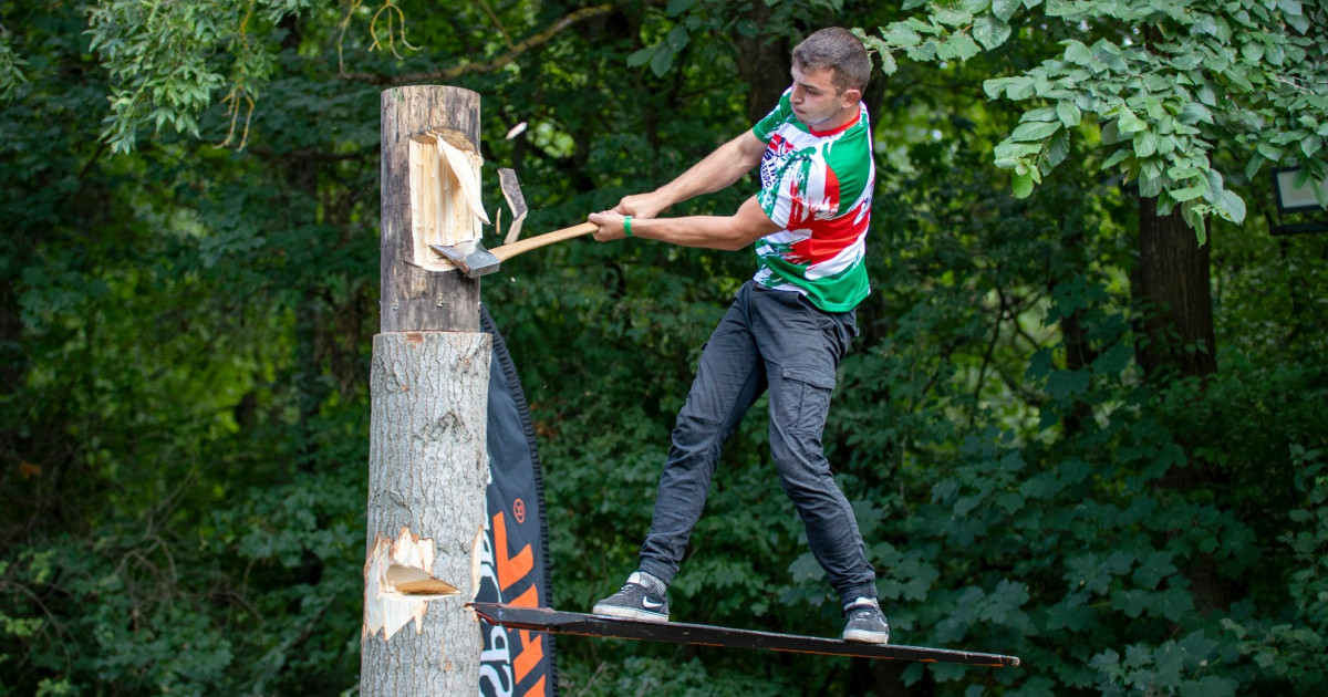 Triplázott a legjobb hazai sportfavágó: Strúbel Bence harmadszor is magyar bajnok