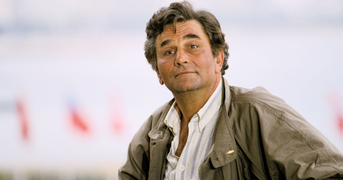 Peter Falk mint Columbo hadnagy
